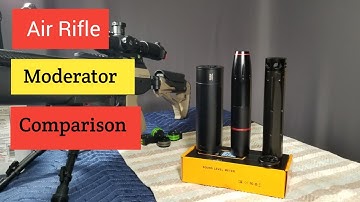 Air Rifle Moderator Comparison