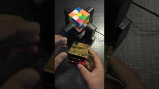 Can a Cubing Robot Solve The Shiny Cube ? #shorts screenshot 3