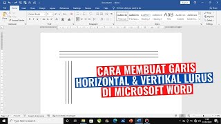 How to Make Straight Horizontal and Vertical Lines in Microsoft Word