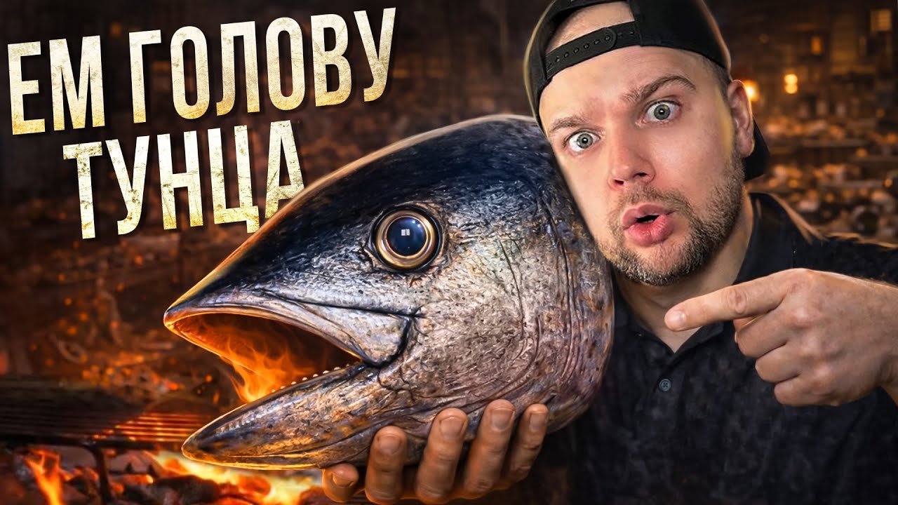 Бали. Рыбный рынок 2 — ем АКУЛУ и голову тунца 🐟🔥