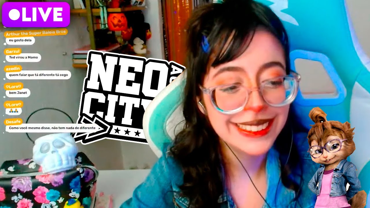 ESQUILETE joga GTA RP AO VIVO - HALLOWEEN 1