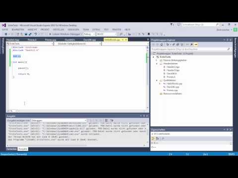 C++ Tutorial [047] - Memory Segments: Code, Data, BSS, Stack, Heap (German)