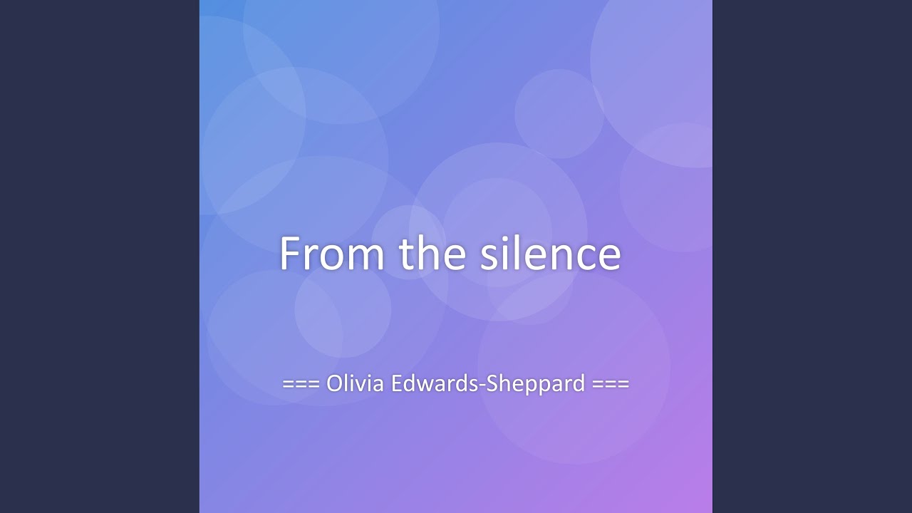 Watch From the silence on YouTube Watch From the silence on YouTube