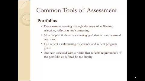 Assessment 101: Creating a Plan