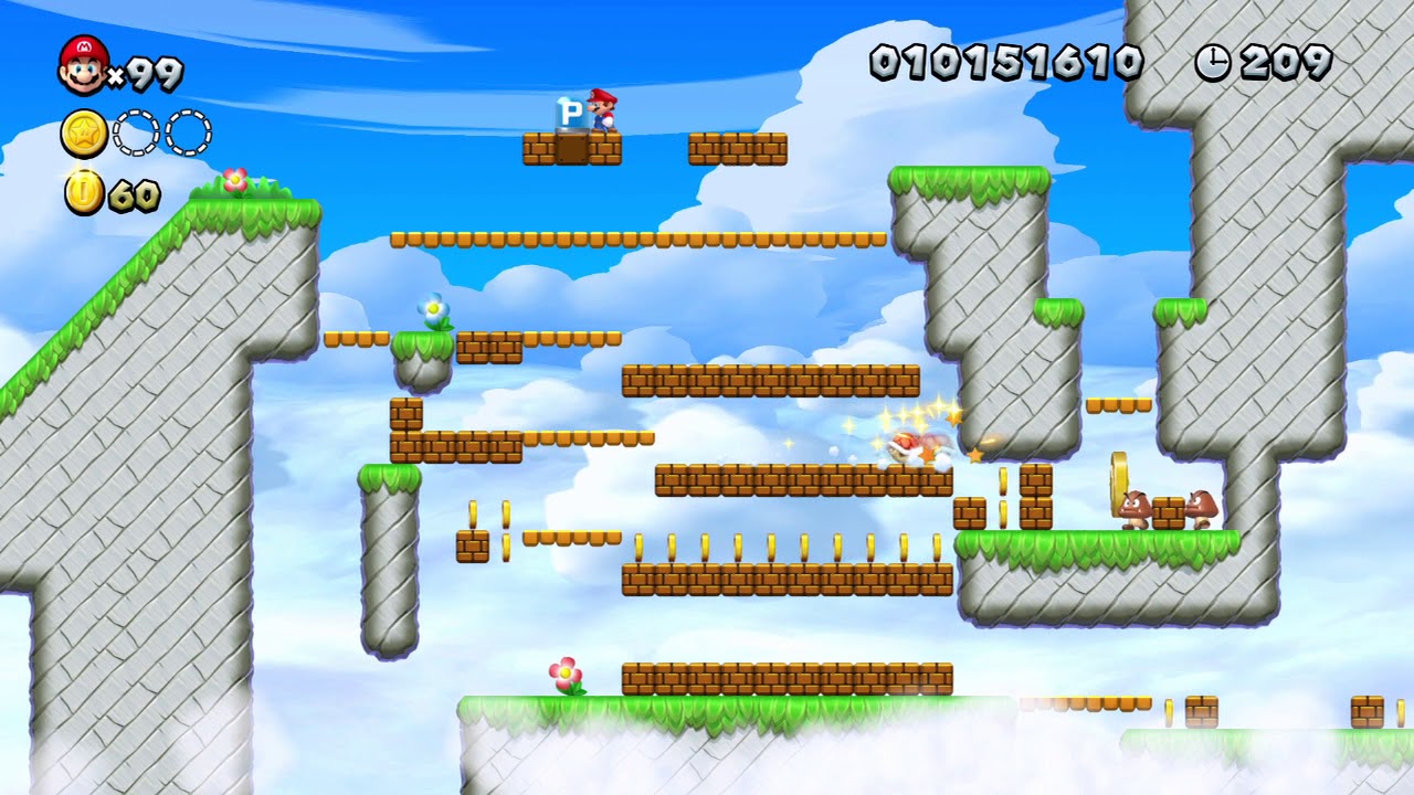 뉴 슈퍼마리오U DX World 9 스페셜스타 스타코인 공략