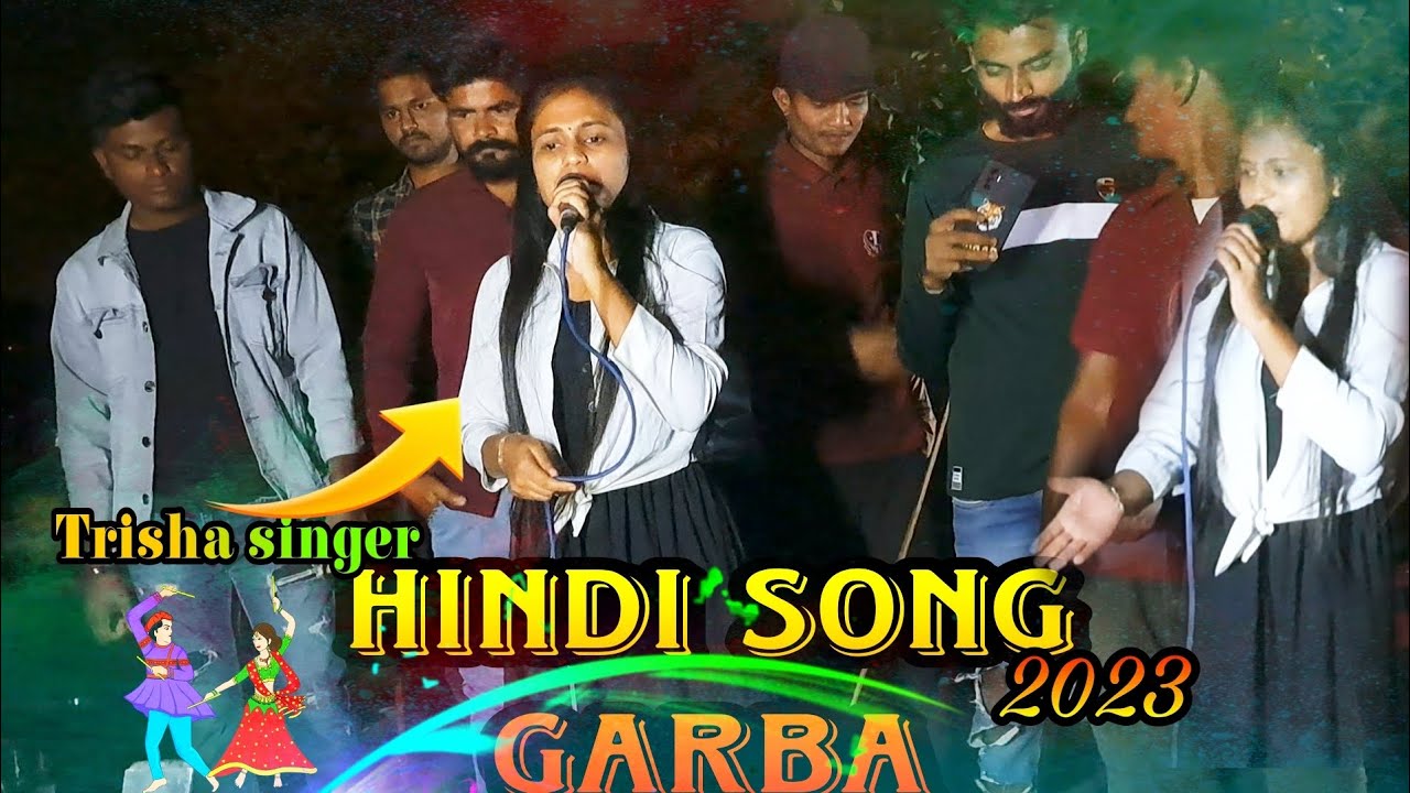 GOLDEN STAR BAND //🔥NEW HINDI SONG GARBA 2023 🎤 Trisha singer.