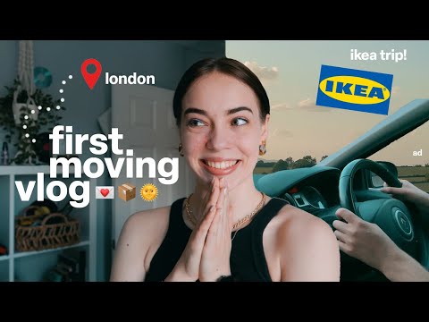i'm moving to london !! 💌 pack with me + ikea trip