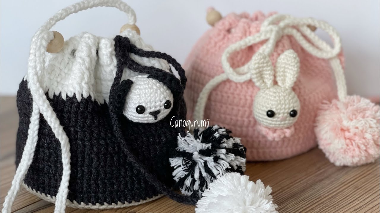 Kokoş kızlar bu çantaya bayılacak💕😁📣 Amigurumi bag crochet,(eng subtitles) Amigurumi çanta yapımı