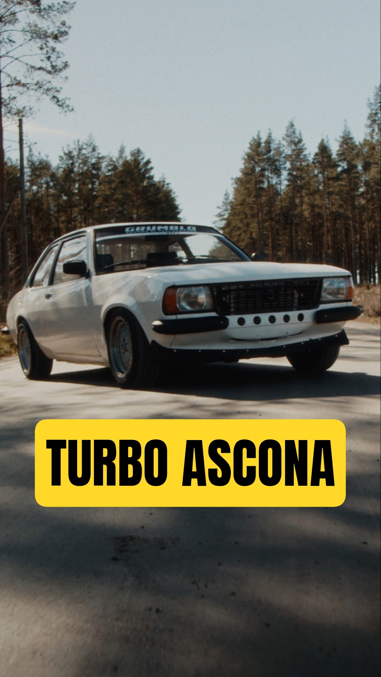 The Ultimate Analog Summer Car Is Ready #opel #ascona #turbo - YouTube