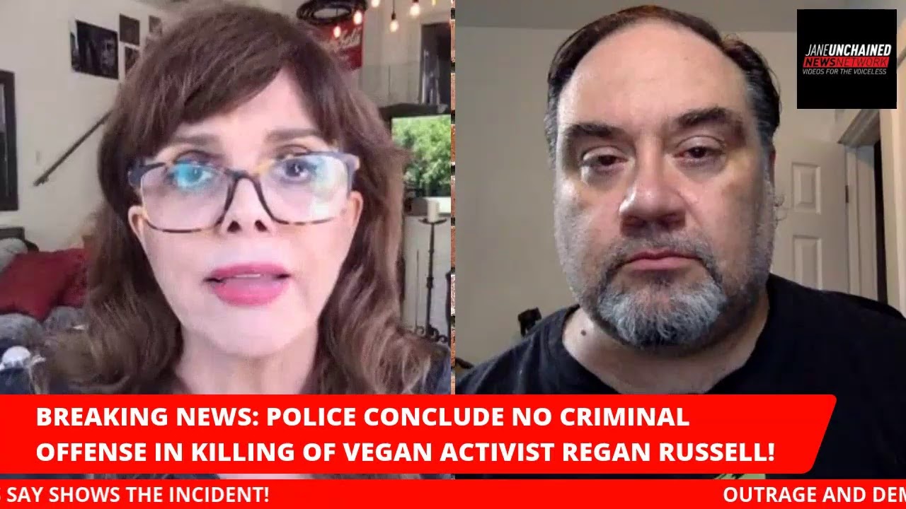 BREAKING: Outrage over Police Conclusions in Vegan Activist Regan Russell's Killing!