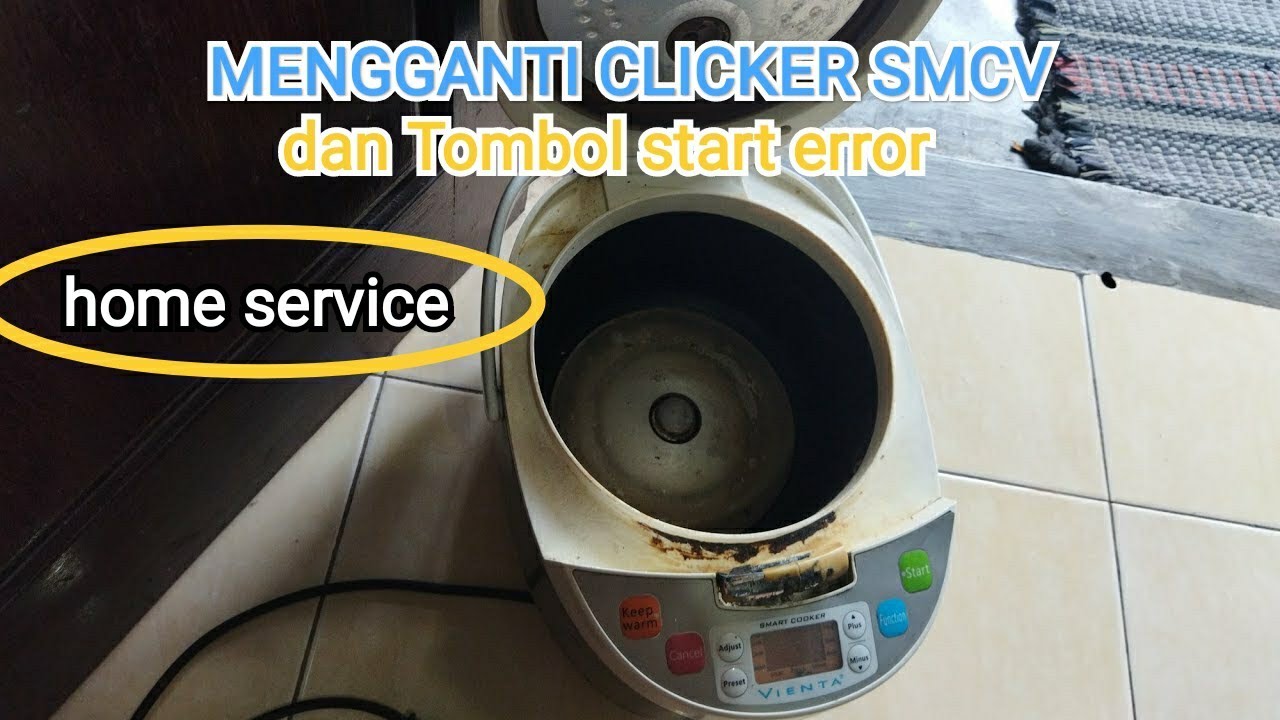 smart cooker vienta tombol start error YouTube