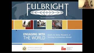 U S  Student Fulbright Program  Panel discussion 11 24 20