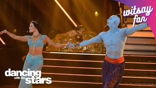 The Miz and Witney Carson Disney Quickstep (Week 4) | Dancing With The Stars