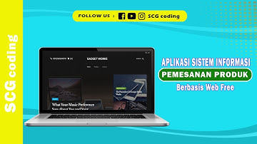 Aplikasi sistem informasi pemesanan produk berbasis web free