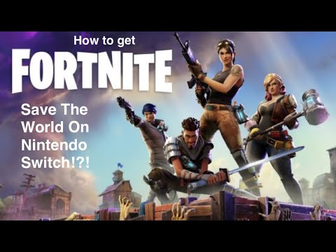 How To Get Fortnite Save The On Switch!?! - YouTube