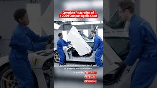 restore a classic vehicle#shortsvideo#shortsfeed#restoration#car#vehicles#gumpert#shots#racing#bmw