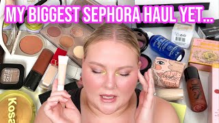 MEGA Sephora Sale Haul & TryOn.... buckle in bc it's A LOT!!