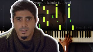 İstemem Söz Sevmeni - Piano Cover ( Lyrics )