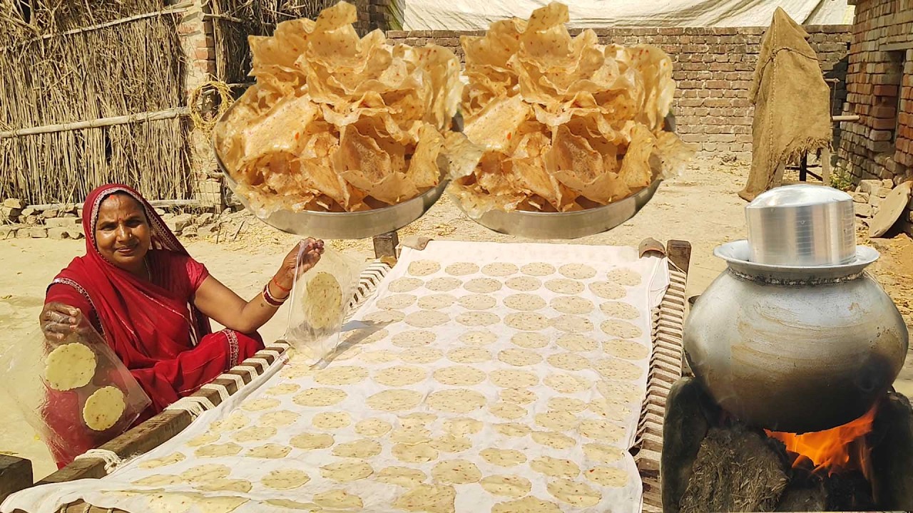 आलू के पापड | Aloo papad recipe | आलू पापड बनाने का तरीका | Potato papad recipe |