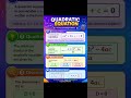 Quadratic Equation Chapter formula by Mr. Shiv, part -2
