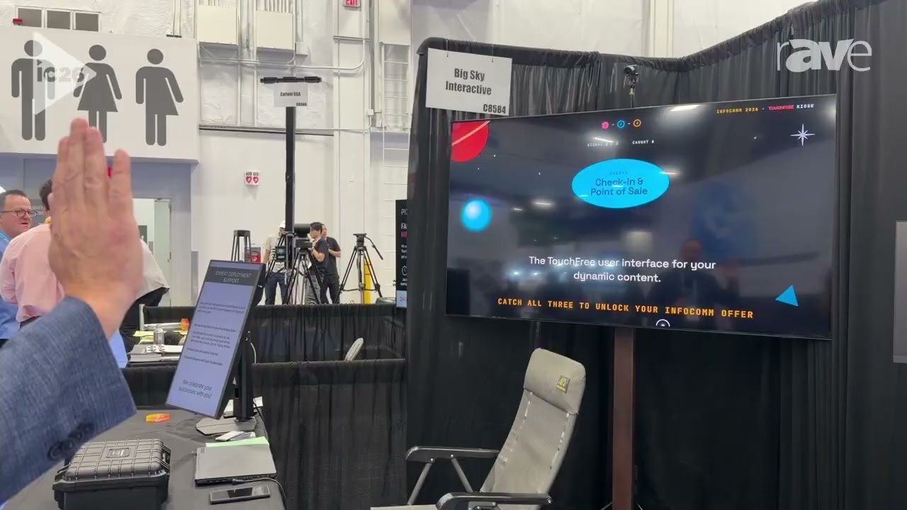 InfoComm 2026: Big Sky Interactive Demonstrates TouchFree Kiosk