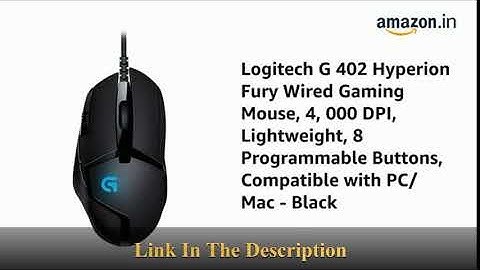 Best Logitech Gaming Mouse with 4000 dpi