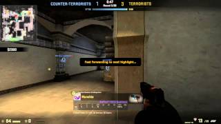 Counter-Strike: Global Offensive - My P250 1v4 Clutch