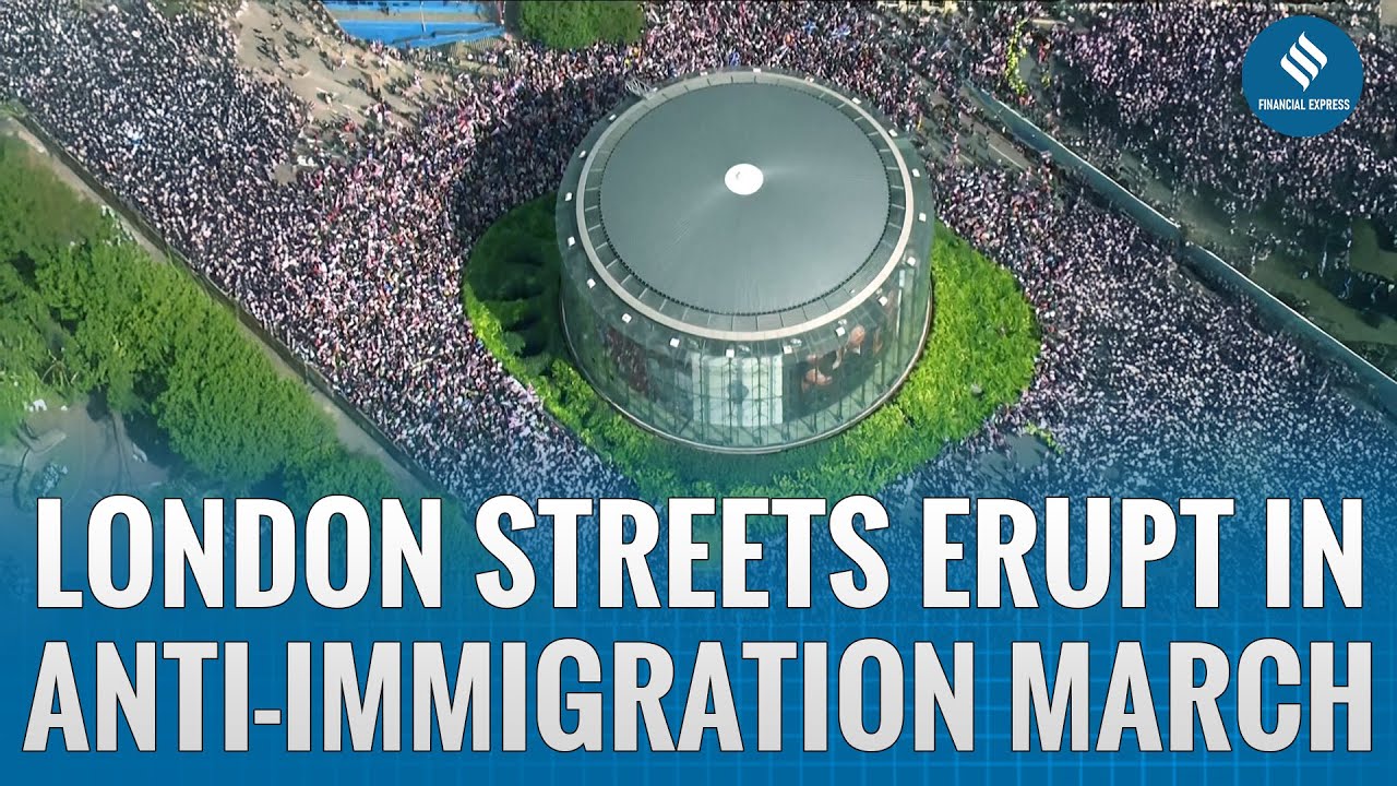Central London Flooded with Protesters | Immigration Debate Sparks ...