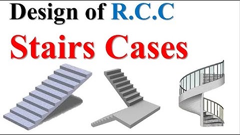 types of rcc staircase