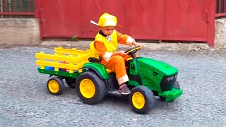 funny stories tractor helping his friends