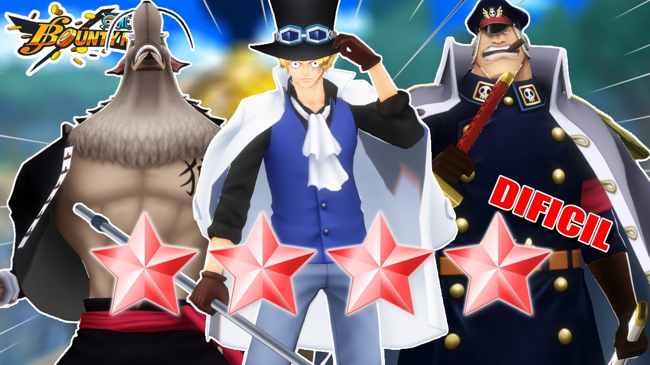 JUGUE con los PERSONAJES MAS DIFICILES en One piece bounty rush Parte 1