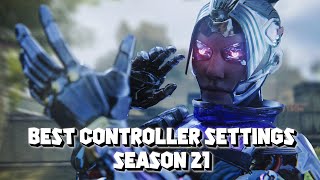 BEST CONTROLLER SETTINGS IN APEX LEGENDS SEASON 21!!! (CLAW CONTROLLER PLAYER)