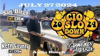SLO DOWN 2024 C10 show July 27th walk around