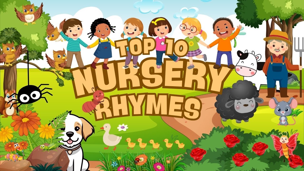 Top 10 Popular Nursery Rhymes & Kids Songs - YouTube