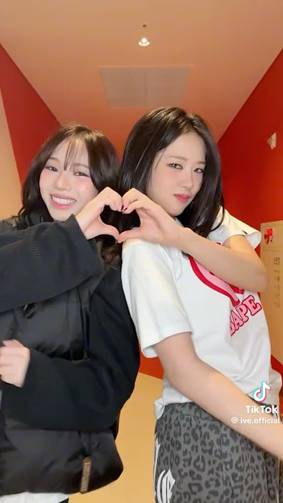 Rebel heart|| Yujin IVE tik tok with Karina AESPA😍💖 #shorts #ive #aespa #tiktok #kpop #viral