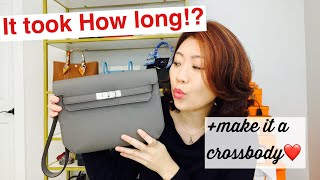 Cost to Repair Kelly Depeches | Hermes Repair Process + New Crossbody Strap | luxuryinModeration