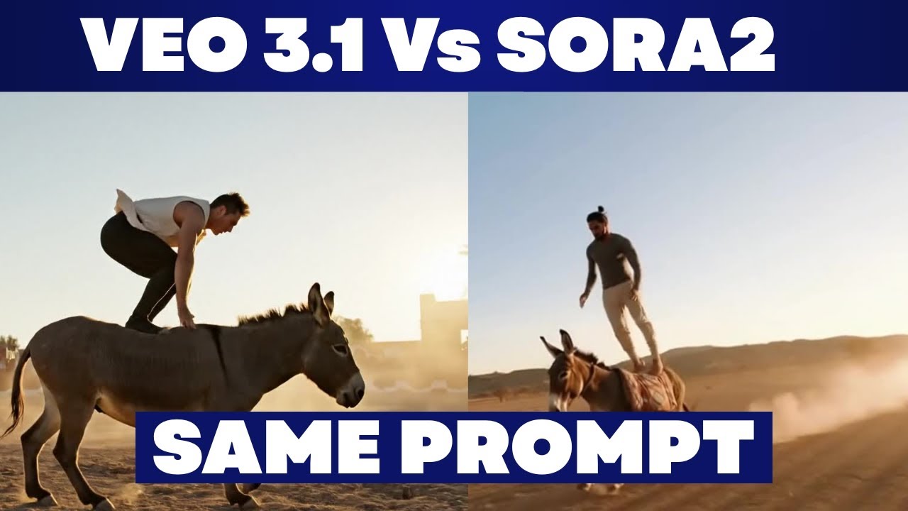 Veo 3.1 vs Sora 2: Ultimate AI Video Generator Showdown 2025 - In-Depth ...