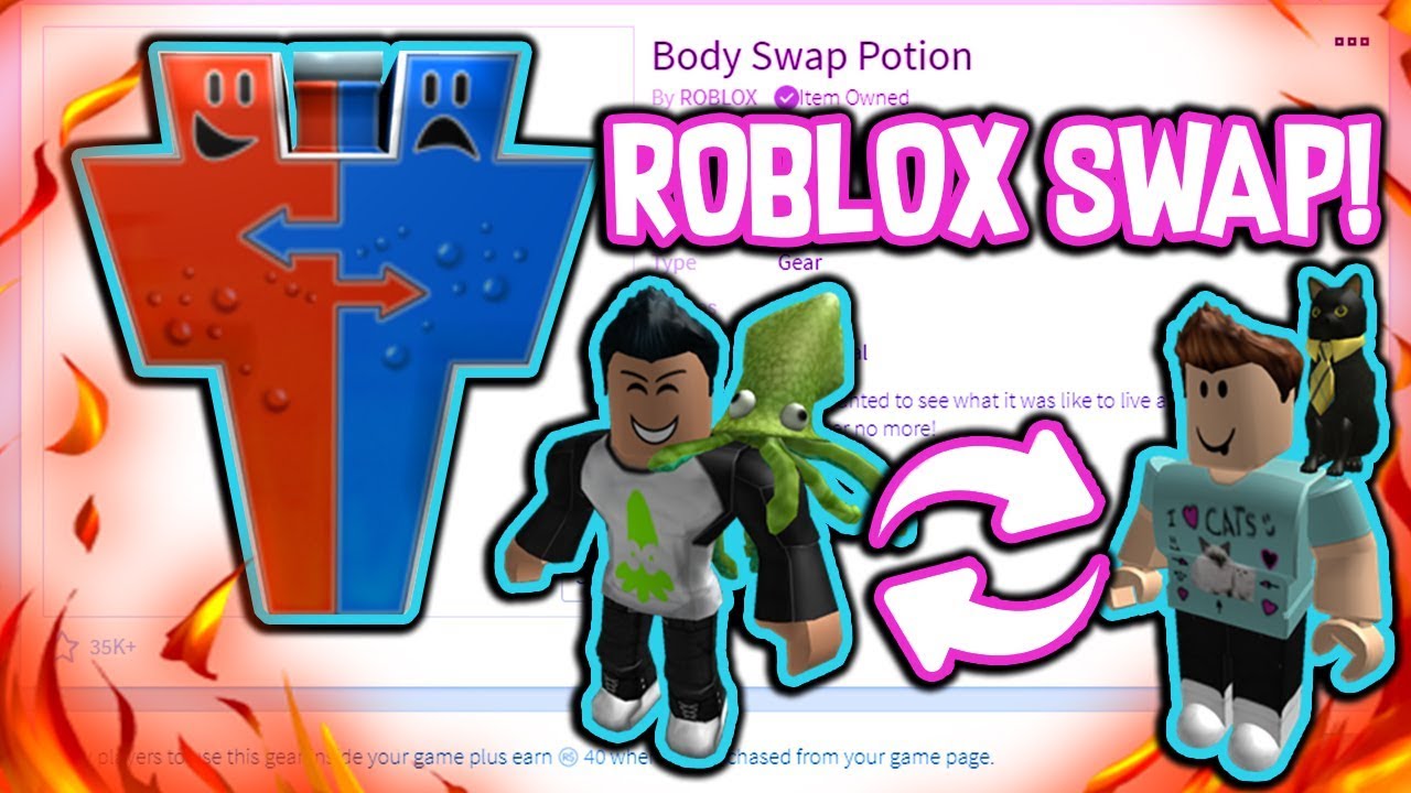 Gear Code For The Body Swap Potion By Youtube Wingen