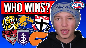 *PREDICTING* THE REST OF THE 2021 AFL SEASON