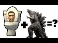 GODZILLA + SKIBIDI TOILET = ? What Is The Outcome?