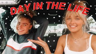 A DAY IN THE LIFE OF TWO TEENAGE YOUTUBERS! Avrey Ovard &amp; Marla Catherine!