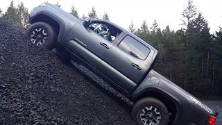 2016 Tacoma Trd Off-road Crawl control test Hill Crawl Climb