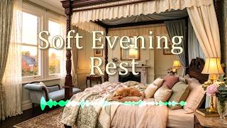 Bridgerton Night Veranda 🌙 Soft Moonlight Terrace with Sleeping Poodle Ambience screenshot 1