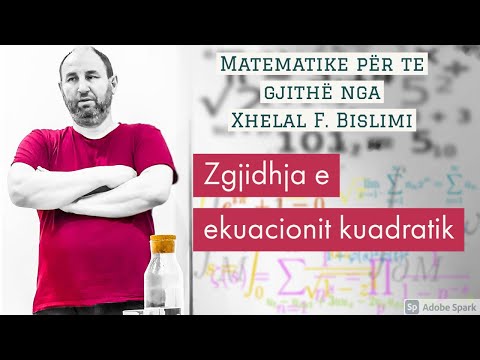 Video: Çfarë është B në ekuacionin kuadratik?