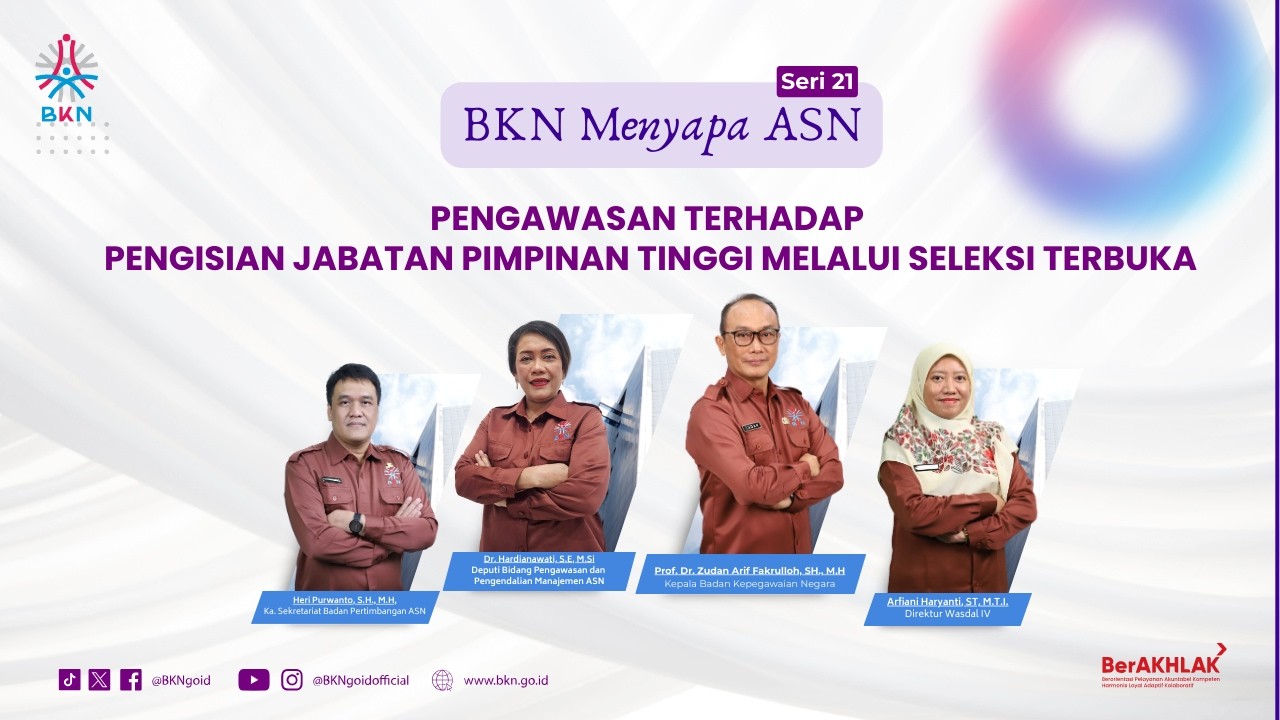 [LIVE] BKN Menyapa ASN Seri 21