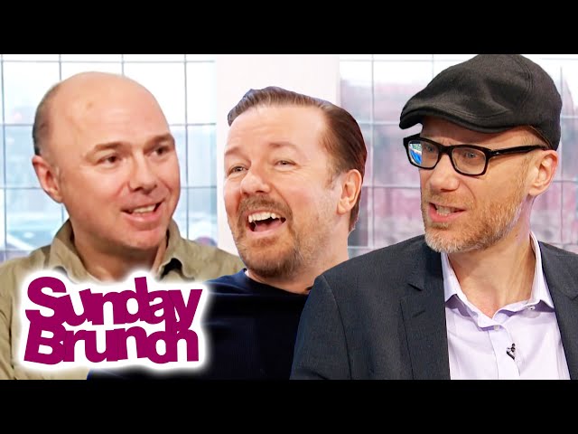 Ricky Gervais Stephen Merchant Karl Pilkington