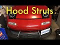 Hood Struts Install - Flyin Miata