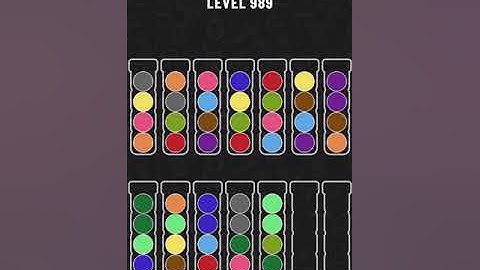 【Ball Sort Puzzle】Level.989