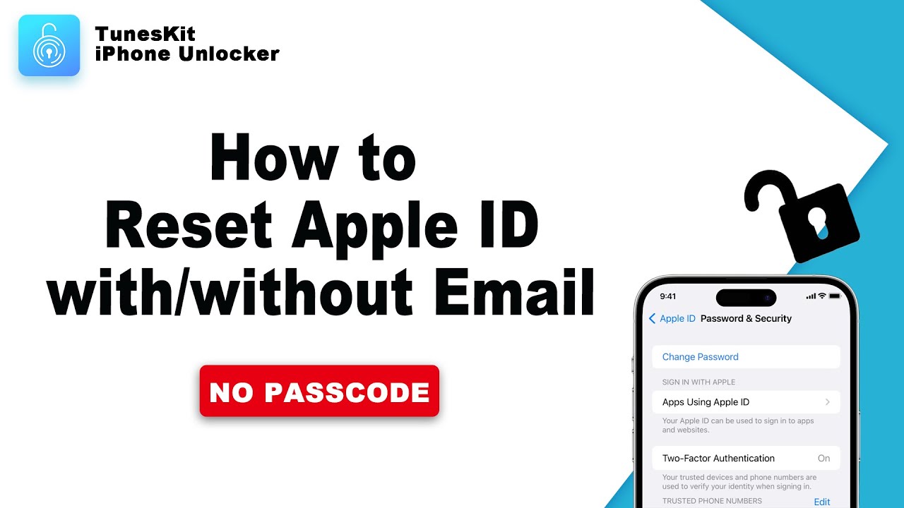 How to Reset Apple ID Password with/without Email - YouTube