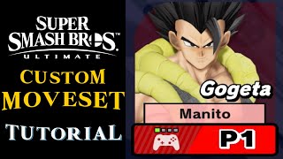 Play As Gogeta In Smash Ultimate Smashline Moveset Mod Tutorial